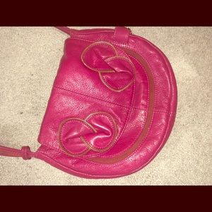 See By Chloe Magenta Leather Crossbody